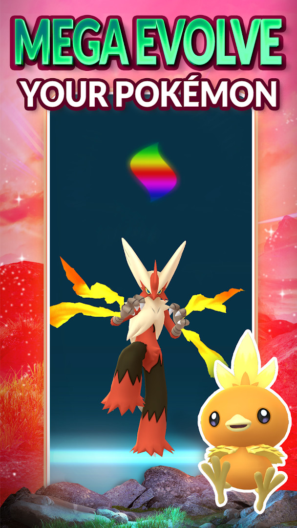 Pokémon GO Gym battle screen with a trainer challenging a Vaporeon