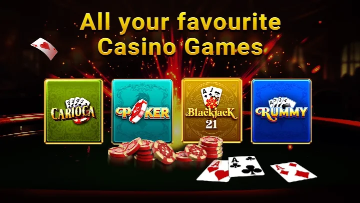 Teen Patti table with three cards and player seats showing bet and boot options