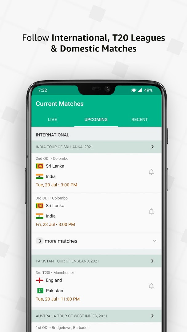 Cricbuzz exclusive video content section