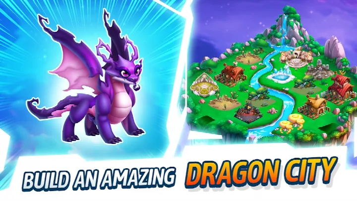 Dragon City: Mobile Adventure breeding screen where you combine dragons to create hybrids.