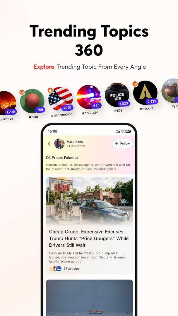 Opera News: breaking & local highlight panel tracking elections and major tournaments