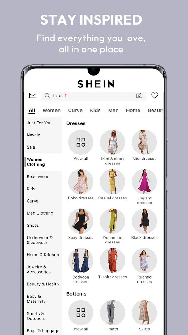 SHEIN-Shopping Online push notification alert about a new drop