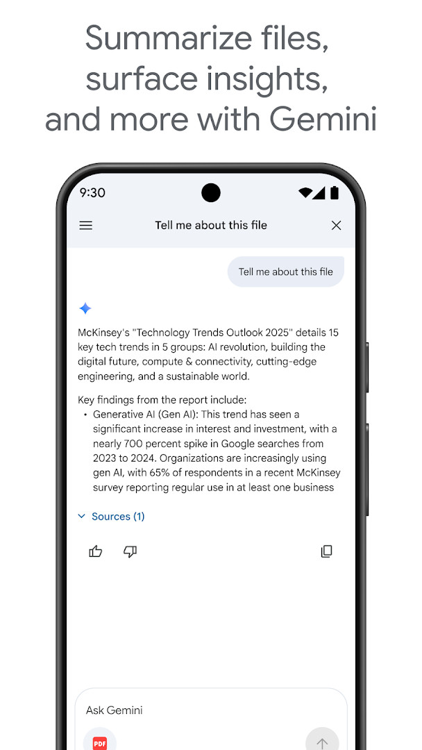 Google Drive sharing menu with permission settings for files and folders