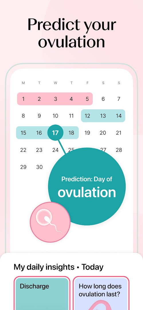 Symptom and mood logging screen with a wide list of trackable items