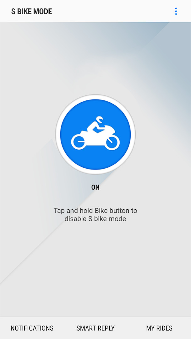 S bike mode auto answering message setup