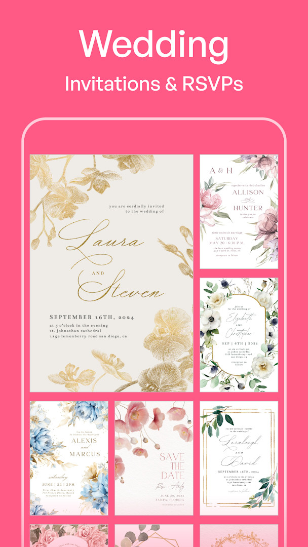 Invitation Maker: Cards & RSVP baby shower card design editor