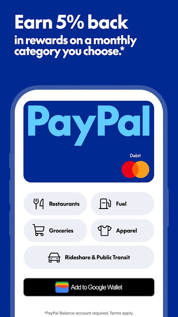 Shop and pay screen with purchase protection details for eligible transactions