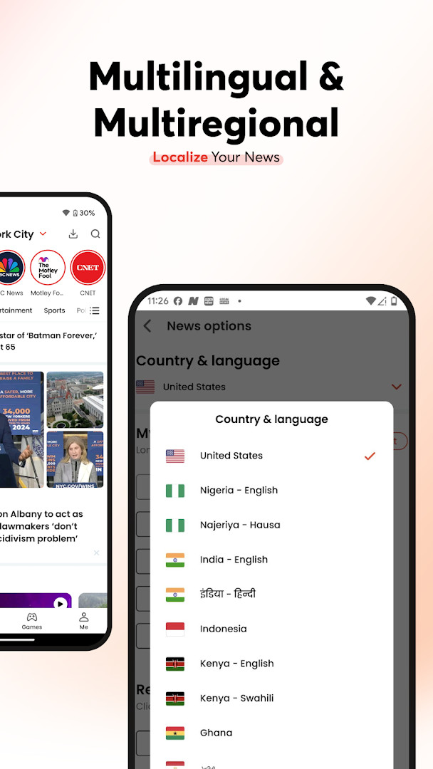 Opera News: breaking & local weather screen with forecasts, radar maps and storm alerts
