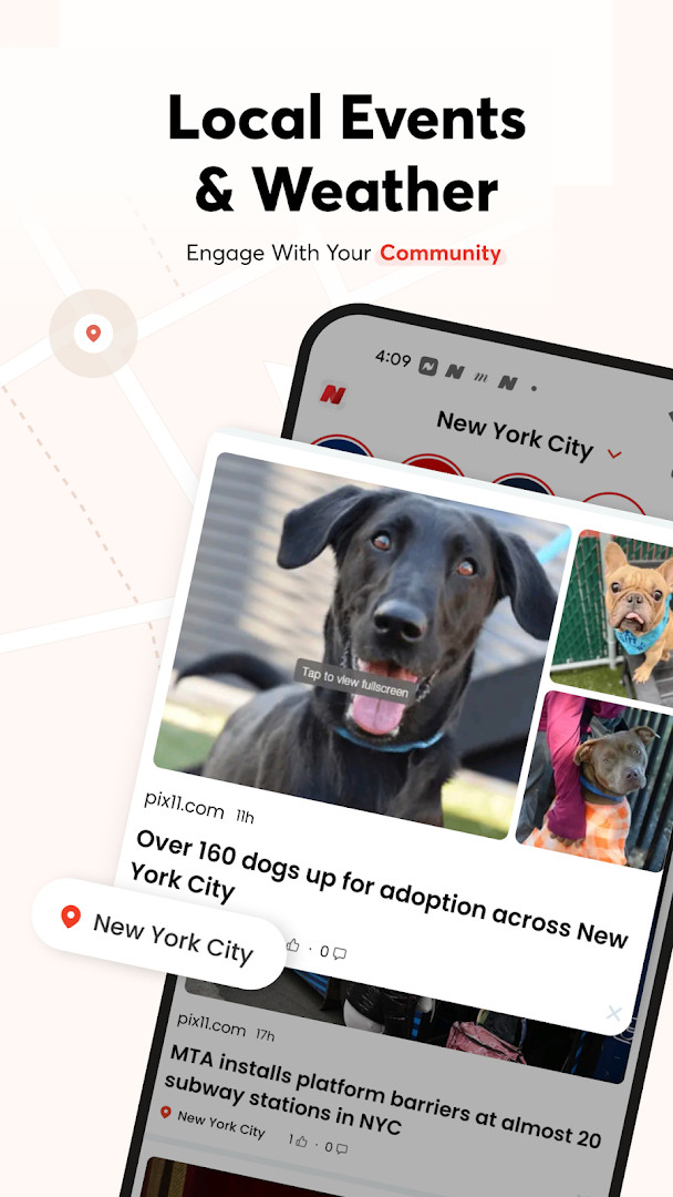 Opera News: breaking & local local news section drawing on thousands of regional sources