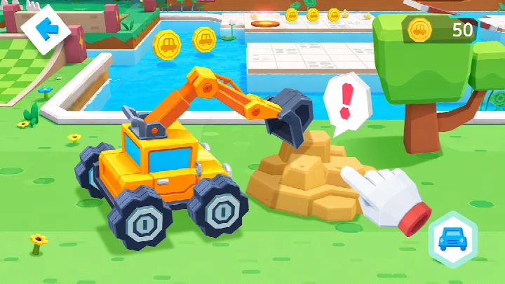 Baby Panda World cooking game with ice cream and pizza