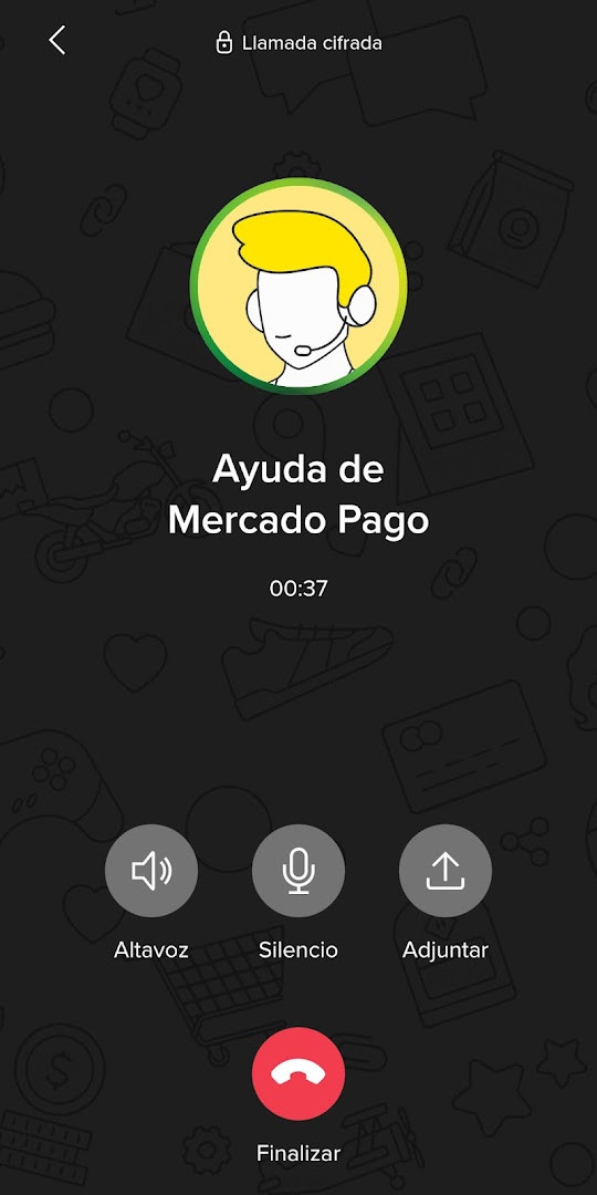 Mercado Pago app displaying Point card reader payment collection options