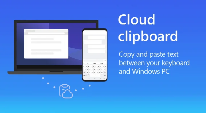 Microsoft SwiftKey AI Keyboard theme gallery with colorful customization options
