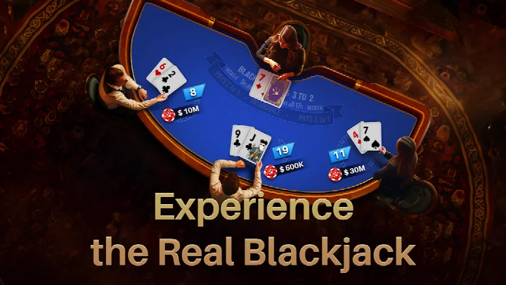 Texas Holdem poker table with hole cards and community cards during online play
