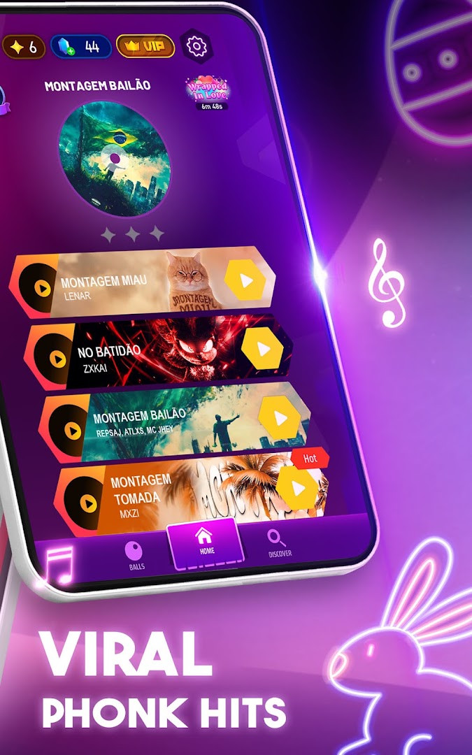 Tiles Hop Music & Ball Game endless music tile adventure with vibrant visual effects